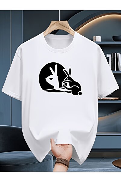 yiou trendy clothing تيشيرت نصف كم من القطن الخالص 100%، بتصميم عصري ومتعدد ا...