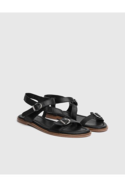 İLVİ Πέδιλα - Μαύρο - Casual