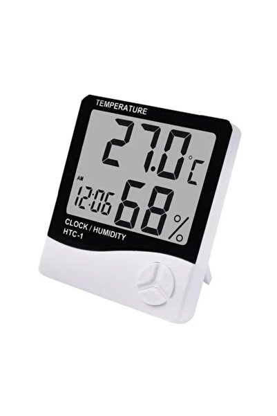 HTC Θερμόμετρο και Υγρόμετρο 2 σε 1, για εσωτερικούς χώρους, μοντέλο 1