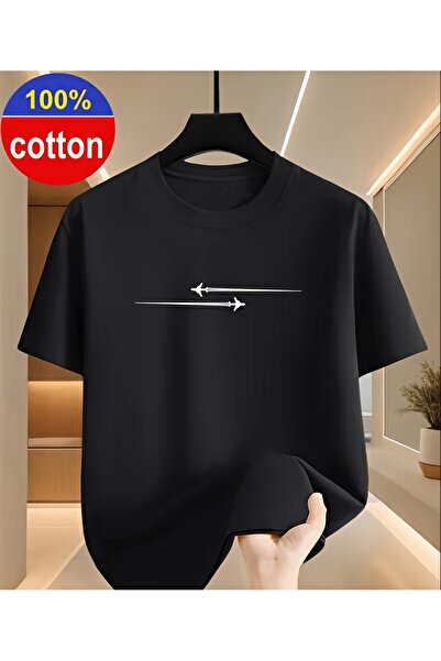 yiou trendy clothing 100% قطن، تي شيرت رجالي صيفي بأكمام قصيرة، تصميم إبداعي ...
