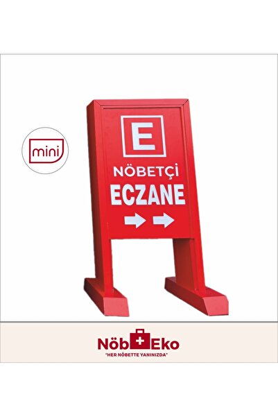 Mini LED Eczane Nöbet Panosu 80x50 cm