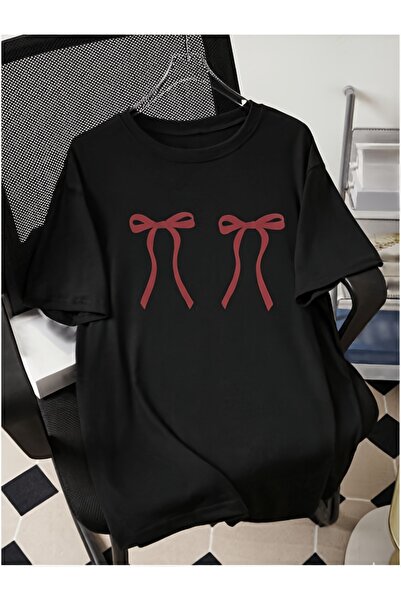 yiou trendy clothing بلوزة يونيسكس بزر واحد وشريط بلون نبيذي مع طباعة خاصة وي...