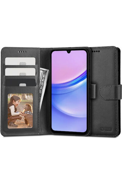 Tech-Protect WALLET GALAXY A15 4G / 5G ΜΑΥΡΟ