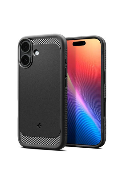 Spigen Ανθεκτική Θωράκιση MagSafe, ματ μαύρο - iPhone 17