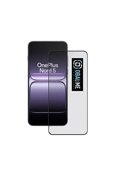 OBAL:ME 5D Γυάλινο Προστατευτικό Οθόνης για OnePlus Nord 5 Μαύρο