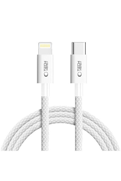 Tech-Protect ULTRABOOST LITE ΚΑΛΩΔΙΟ LIGHTNING PD27W/3A 100CM ΨΥΧΡΟ ΓΚΡΙ