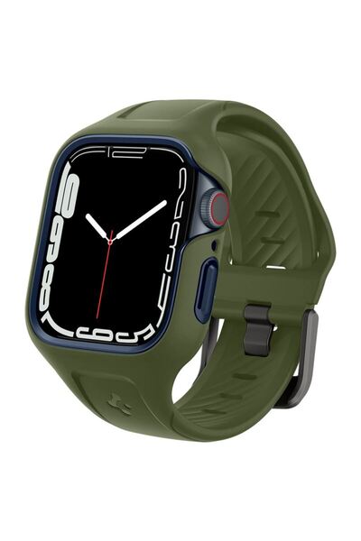 Spigen Liquid Air Pro, πράσινο - Apple Watch 8/7 45mm