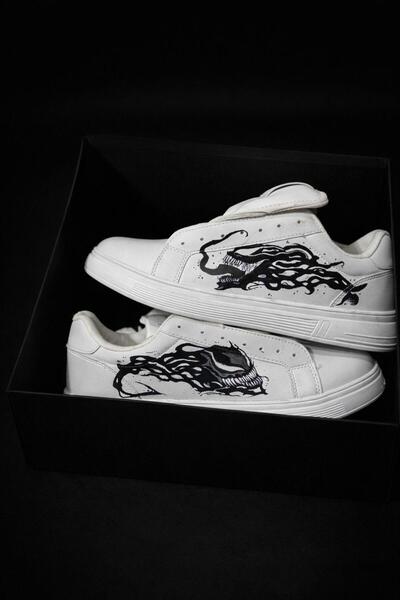 Conceptoo Custom Custom El Çizimi Sneaker-Venom Tasarım Ayakkabı