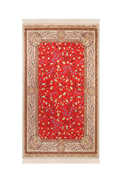 Bursa İpek Κόκκινο βελούδινο χαλί προσευχής