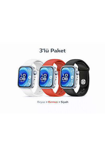 MMP SHOP Huawei Watch Fit 3 / Fit 4 / Fit 4 Pro Fit 5 / Fit 5 Pro Uyumlu 3'Lü...