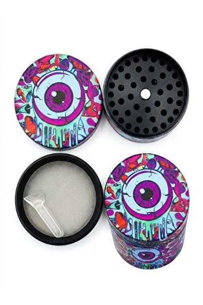 BGA Limited Edition 50mm Grinder Spice Grinder Mill Thick Metal with Pollen T...