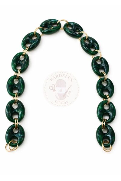 Kardelux Ακρυλική αλυσίδα για τσάντα-Λαβή-Ιμάντας-40εκ.-Μοντέλο2-Ιμάντας ώμου...