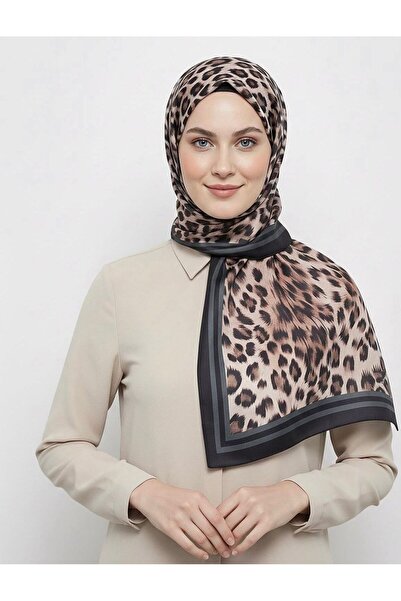 Eşarpion LEOPAR KADIN TESETTÜR ŞAL