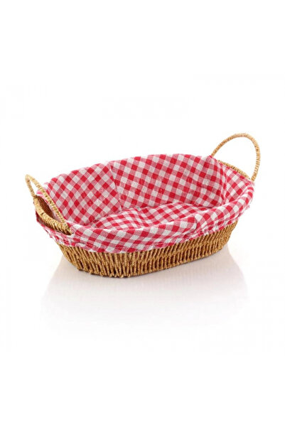 MİEN Rattan Oval Sepet 28x20x8.5 cm