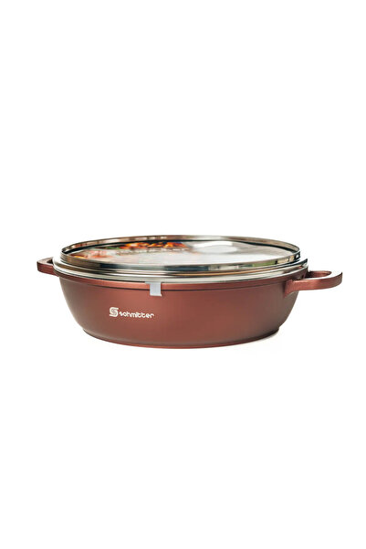 SCHMITTER Oală ceramică 32 cm, Aluminiu turnat, 6.3L