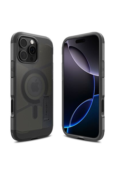 Spigen Σκληρή Θήκη T MagSafe, παγωμένο μαύρο - iPhone 16 Pro