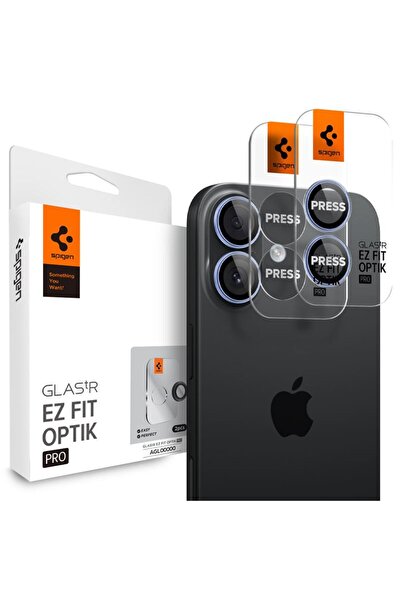 Spigen Γυαλί tR EZ Fit Optik Pro 2 Pack, μπλε - iPhone 17