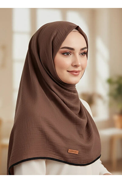 mismara وشاح موسلين بيبيلد موكا