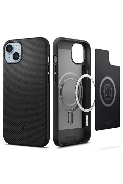 Spigen Κορ Αρμορ Μαγκ, ματ μαύρο - iPhone 14 Plus