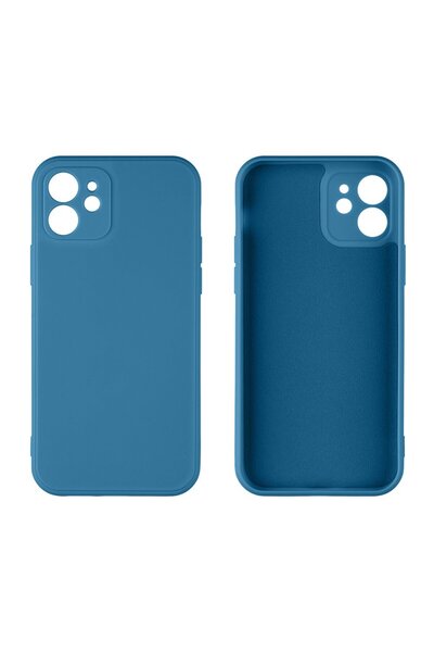OBAL:ME Ματ θήκη TPU για Apple iPhone 12 Σκούρο Μπλε