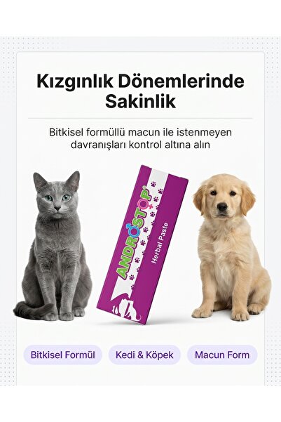 AC FARMA Kızgınlık Önleyici Macun Kedi & Köpek – İdrar İşaretleme Karşıtı Des...