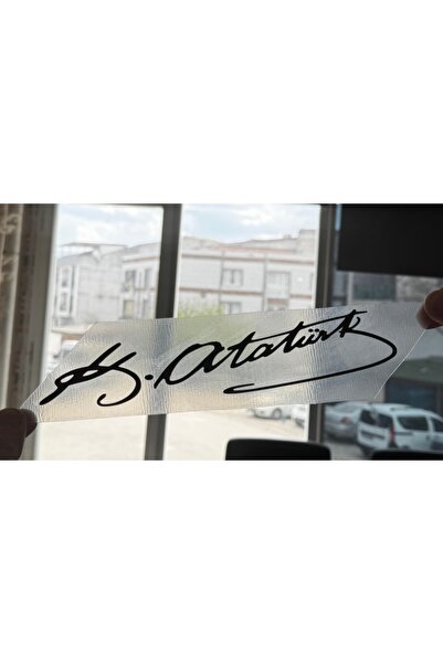 PRİME Concept Kemal Atatürk Signature Sticker Auto Decal
