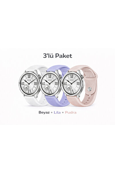MMP SHOP Xiaomi Watch S4 / S3 / S2 / S2 Pro / S1 Active / S1 Uyumlu 3'Lü Yumu...