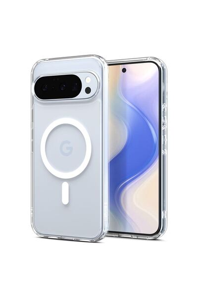 Spigen Υπέρ-υβριδική θήκη MagSafe, διαφανές λευκό - Google Google Pixel 10 Pr...