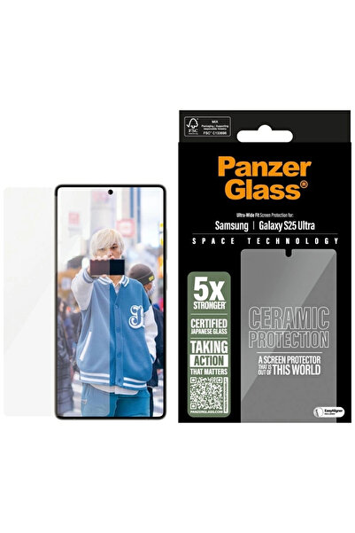 Panzer Glass PanzerGlass Κεραμικό Σκληρυμένο Γυαλί UWF για Samsung Galaxy S25...