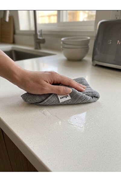 Silver Çok Amaçlı Süper Emici Mikrofiber Temizlik Bezi (40 x 40 cm)