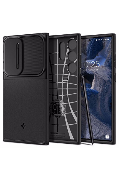 Spigen Οπτική Θωράκιση, μαύρο - Samsung Galaxy S23 Ultra