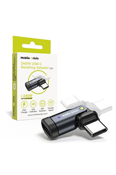 Mobile Origin 240W USB-C Περιστρεφόμενος Αντάπτορας CB5