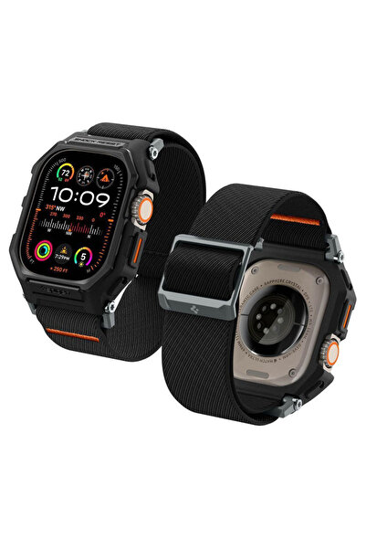 Spigen Lite Fit Pro, ματ μαύρο - Apple Watch Ultra 2/1 49mm