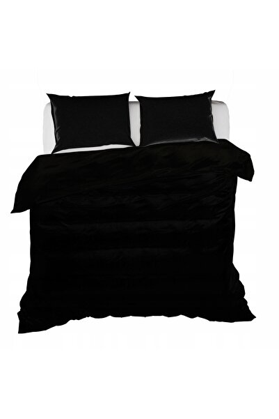 OEM Bed Linen, Premium, Home, Microfiber, 150x200+2x50x60, Black