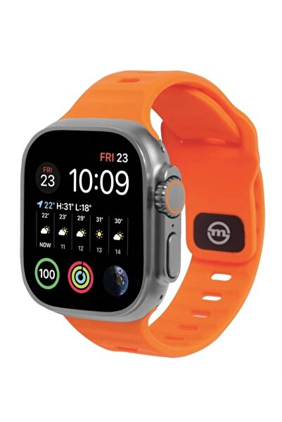 Mobile Origin Λουράκι, έντονο πορτοκαλί - Apple Watch 49mm/45mm/44mm/42mm