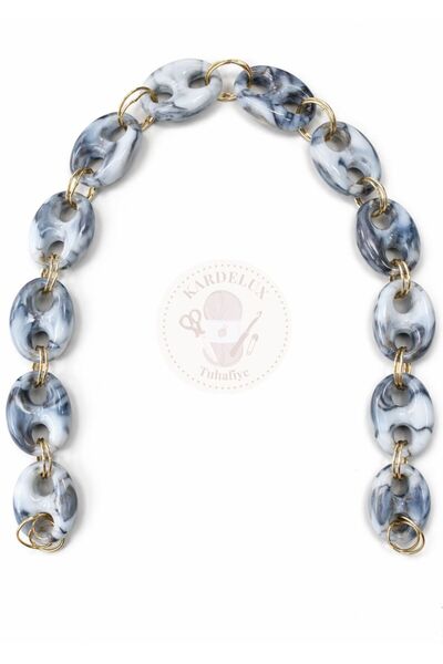 Kardelux Ακρυλική αλυσίδα για τσάντα-Λαβή-Ιμάντας-40εκ.-Μοντέλο2-Ιμάντας ώμου...