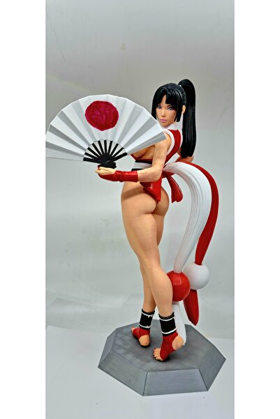 HANART mai shiranui the king of fighters figür 32 cm mai shiranui figür
