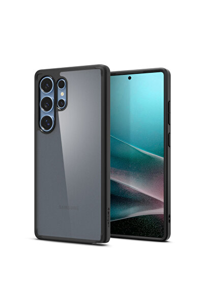 Spigen Υπερ-Υβριδικό, παγωμένο μαύρο - Samsung Galaxy S25 Ultra