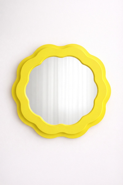 Ortakçı Design Echo Deco Ripple – Çift Katmanlı Dalgalı Çerçeve Ayna | Dekora...