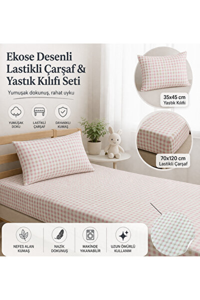 Ozz Baby سرير أطفال ANNE YANI PARK، ملاءة أطفال مطاطية 100% قطن (70×120×16 سم...