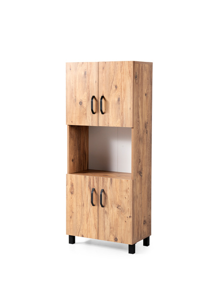 Erz Design Filinta Kapaklı Çok Amaçlı Fırın Dolabı 60x35x148cm Demonte