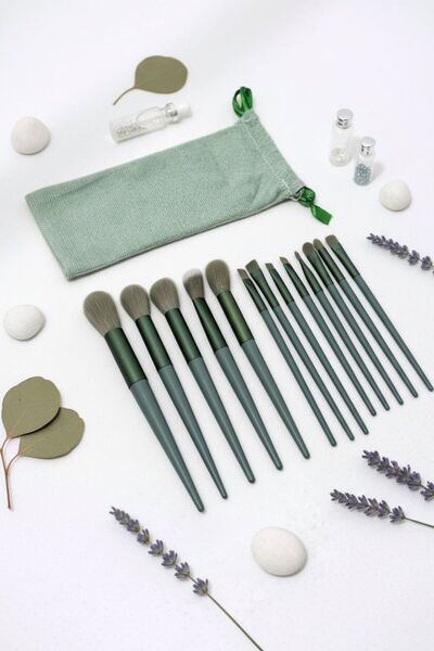 Bereketli Store Σετ πινέλων μακιγιάζ 13 τεμαχίων με θήκη |   Επαγγελματικά πι...