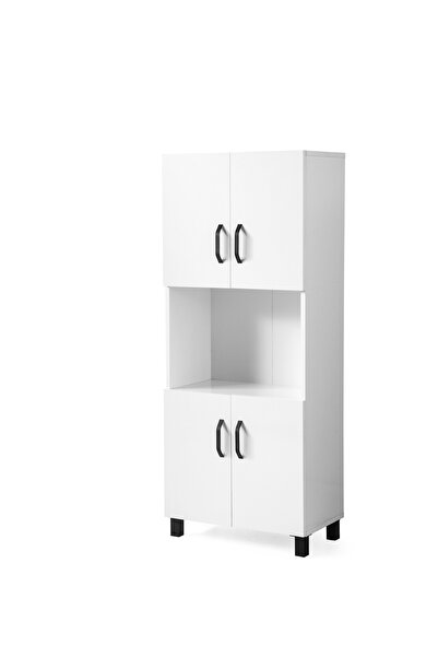Erz Design Filinta Kapaklı Çok Amaçlı Fırın Dolabı 60x35x148cm Demonte