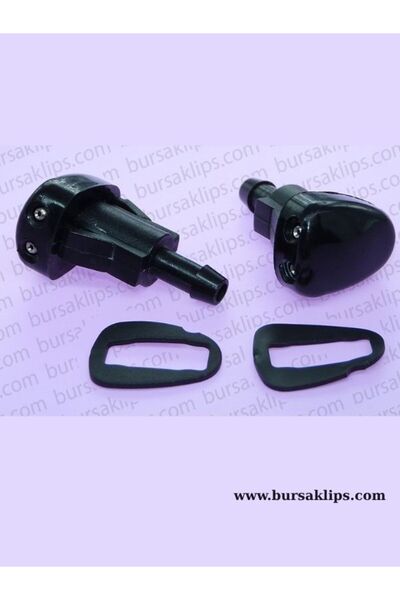 bursaklips 3593- فوهة رشاش المياه لسيارات هيونداي وكيا (قطعتان)