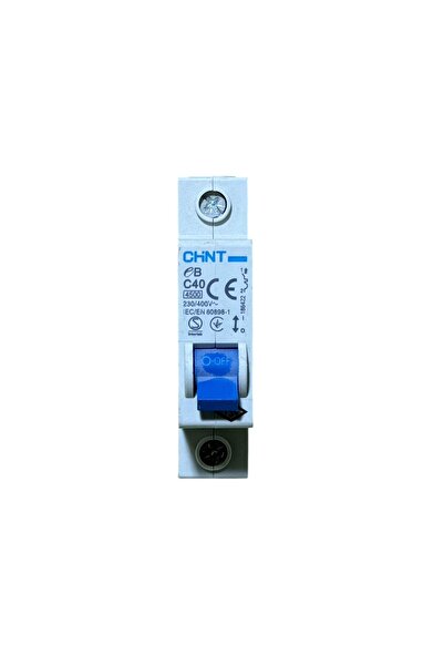 TEK KUTUPLU 40AMPER OTOMATİK SİGORTA- C TİPİ 1X40