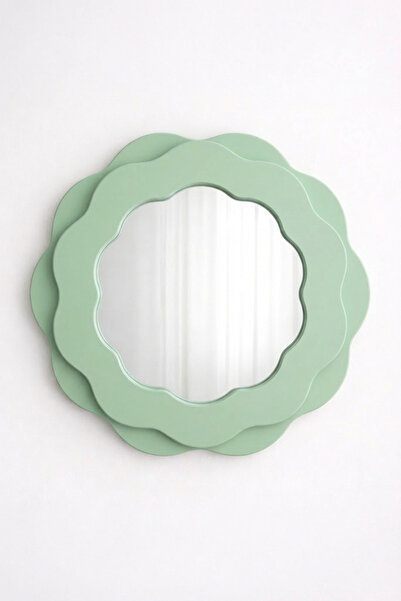 Ortakçı Design Echo Deco Bloom – Modern Dalgalı Çerçeve Ayna | Dekoratif MDF ...