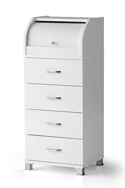 Erz Design Çekmeceli Ekmeklik Mutfak Kiler Dolabı Kurulum Gerektirmez