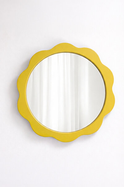 Ortakçı Design Core - Modern Dalgalı Çerçeve Ayna | Dekoratif MDF Ayna