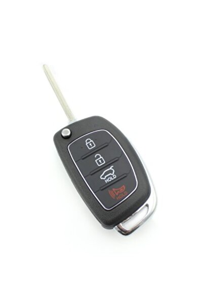 Xenon Bright Κέλυφος αναδιπλούμενου κλειδιού Hyundai, 3+1 κουμπιά
