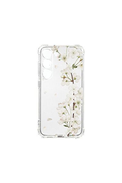 bestcase Αντικραδασμική Θήκη για Samsung Galaxy S21, Φλοράλ - Αισθητικό Λευκό...